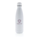 Einfarbige Vakuumisolierte Stainless Steel Flasche Farbe: weiß