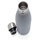 Vakuumisolierte reflektierende Flasche Farbe: grau