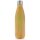 Vakuumisolierte Stainless Steel Flasche mit Holzoptik Farbe: gelb