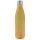 Vakuumisolierte Stainless Steel Flasche mit Holzoptik Farbe: gelb