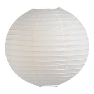 Lantern  - Material: paper - Color: white - Size: Ø 30cm