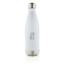 Vakuumisolierte Stainless Steel Flasche Farbe: weiß