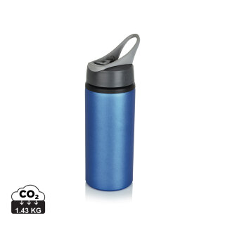 Aluminium Sportflasche Farbe: blau, anthrazit