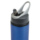 Aluminium Sportflasche Farbe: blau, anthrazit