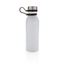 Kupfer-Vakuumisolierte Flasche mit Trageriemen Farbe: weiß