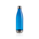 Auslaufsichere Trinkflasche mit Stainless-Steel-Deckel Farbe: blau