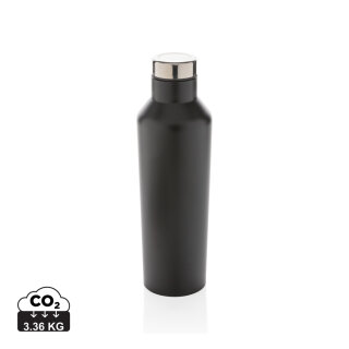 Moderne Vakuum-Flasche aus Stainless Steel Farbe: schwarz