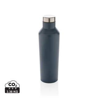 Moderne Vakuum-Flasche aus Stainless Steel Farbe: blau