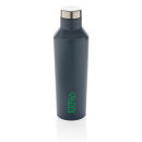 Moderne Vakuum-Flasche aus Stainless Steel Farbe: blau