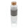 Impact Borosilikat-Glasflasche mit Bambusdeckel Farbe: transparent, grau