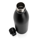 Solid Color Vakuum Stainless-Steel Flasche 1L Farbe: schwarz