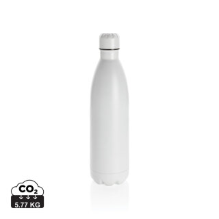 Solid Color Vakuum Stainless-Steel Flasche 1L Farbe: weiß