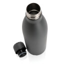 Solid Color Vakuum Stainless-Steel Flasche 750ml Farbe: grau