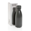 Solid Color Vakuum Stainless-Steel Flasche 260ml Farbe: grau