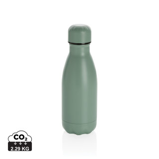 Solid Color Vakuum Stainless-Steel Flasche 260ml Farbe: grün