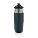 1L Vakuum StainlessSteel Flasche mit Dual-Deckel-Funktion Farbe: navy blau