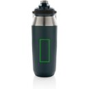 1L Vakuum StainlessSteel Flasche mit Dual-Deckel-Funktion Farbe: navy blau
