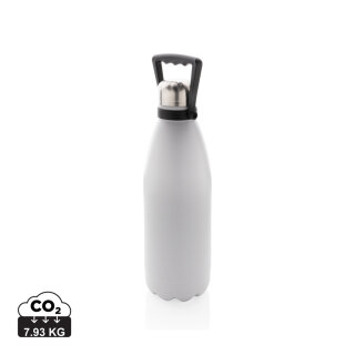 Große Vakuum Stainless Steel Flasche 1,5L Farbe: off white