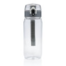 Yide RCS  rPET verschließbare Wasserflasche 600ml Farbe: transparent