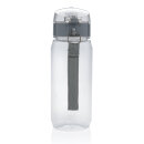 Yide RCS  rPET verschließbare Wasserflasche 600ml Farbe: transparent