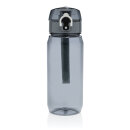 Yide RCS  rPET verschließbare Wasserflasche 600ml Farbe: schwarz