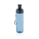 Impact auslaufsichere Wasserflasche aus RCS recyc. PET 600ml Farbe: navy blau