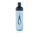 Impact auslaufsichere Wasserflasche aus RCS recyc. PET 600ml Farbe: navy blau