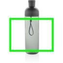Impact auslaufsichere Wasserflasche aus RCS recyc. PET 600ml Farbe: schwarz