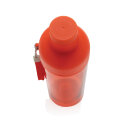 Impact auslaufsichere Wasserflasche aus RCS recyc. PET 600ml Farbe: rot