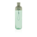 Impact auslaufsichere Wasserflasche aus RCS recyc. PET 600ml Farbe: grün