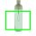 Impact auslaufsichere Wasserflasche aus RCS recyc. PET 600ml Farbe: grün