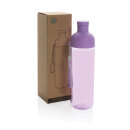 Impact auslaufsichere Wasserflasche aus RCS recyc. PET 600ml Farbe: lila