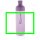 Impact auslaufsichere Wasserflasche aus RCS recyc. PET 600ml Farbe: lila