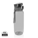 Yide verschließbare Wasserflasche aus RCS rec. PET, 800ml Farbe: schwarz