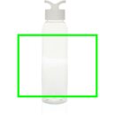 Oasis RCS recycelte PET Wasserflasche 650ml Farbe: weiß
