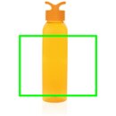 Oasis RCS recycelte PET Wasserflasche 650ml Farbe: orange