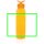 Oasis RCS recycelte PET Wasserflasche 650ml Farbe: orange