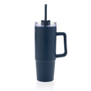 Tana Becher aus RCS recyceltem Kunststoff mit Griff 900ml Farbe: navy blau