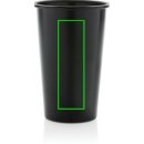 Alo Leight-Weight-Becher aus RCS recyceltem Aluminium 450ml Farbe: schwarz