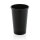 Alo Leight-Weight-Becher aus RCS recyceltem Aluminium 450ml Farbe: schwarz