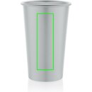 Alo Leight-Weight-Becher aus RCS recyceltem Aluminium 450ml Farbe: silber