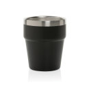 Clark Doppelwandige RCS Kaffeetasse 300ml Farbe: schwarz