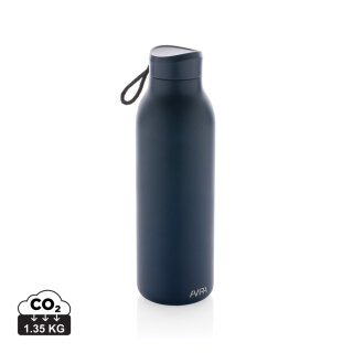 Avira Avior RCS recycelte Stainless-Steel Flasche 500ml Farbe: navy blau