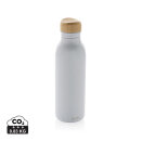 Avira Alcor 600ml Wasserflasche aus RCS rec. Stainless-Steel Farbe: weiß