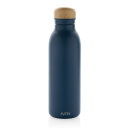 Avira Alcor 600ml Wasserflasche aus RCS rec. Stainless-Steel Farbe: navy blau