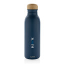 Avira Alcor 600ml Wasserflasche aus RCS rec. Stainless-Steel Farbe: navy blau