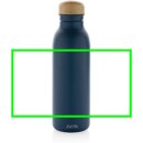 Avira Alcor 600ml Wasserflasche aus RCS rec. Stainless-Steel Farbe: navy blau