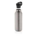 Avira Ara RCS Re-Steel Fliptop Wasserflasche 500ml Farbe: silber