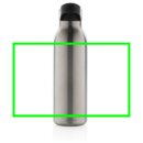 Avira Ara RCS Re-Steel Fliptop Wasserflasche 500ml Farbe: silber