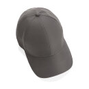 Impact AWARE™ rPET 6-Panel-Sportkappe Farbe: grau